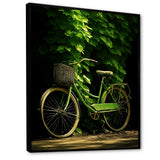 Emerald Escape Bicycle - Bicycle Canvas Wall Art