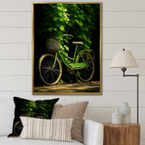 Emerald Escape Bicycle - Bicycle Canvas Wall Art