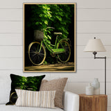 Emerald Escape Bicycle - Bicycle Canvas Wall Art