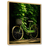 Emerald Escape Bicycle - Bicycle Canvas Wall Art