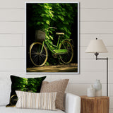 Emerald Escape Bicycle - Bicycle Canvas Wall Art