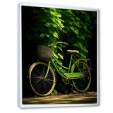 Emerald Escape Bicycle - Bicycle Canvas Wall Art