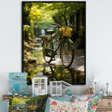 Emerald Excursion Bicycle - Bicycle Canvas Wall Art