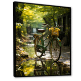 Emerald Excursion Bicycle - Bicycle Canvas Wall Art
