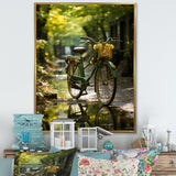 Emerald Excursion Bicycle - Bicycle Canvas Wall Art