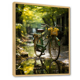 Emerald Excursion Bicycle - Bicycle Canvas Wall Art