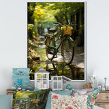 Emerald Excursion Bicycle - Bicycle Canvas Wall Art