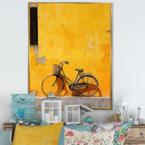 Lemon Leisure Bicycle - Bicycle Canvas Wall Art
