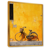 Lemon Leisure Bicycle - Bicycle Canvas Wall Art