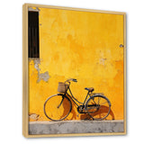 Lemon Leisure Bicycle - Bicycle Canvas Wall Art
