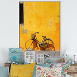 Lemon Leisure Bicycle - Bicycle Canvas Wall Art