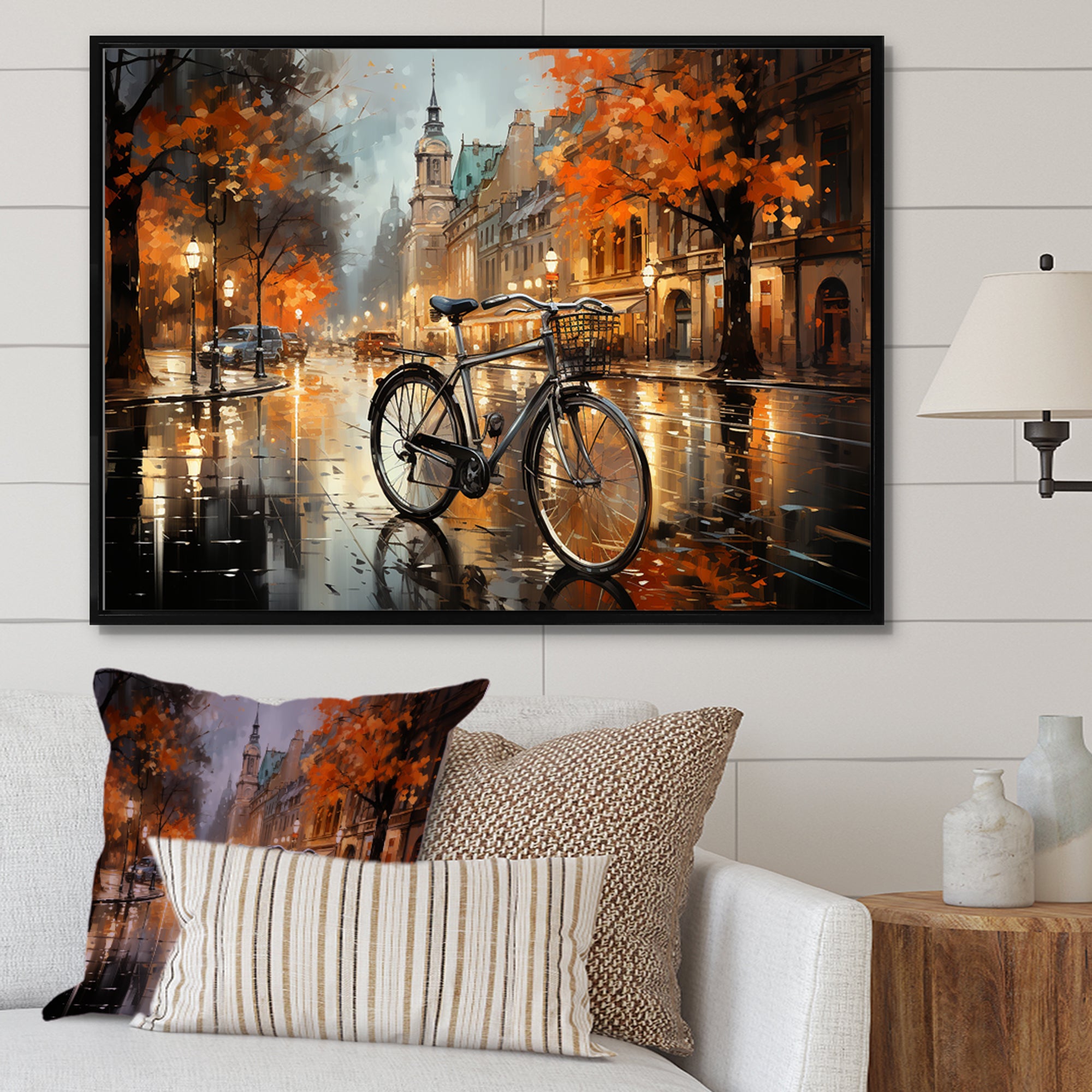 Bicycle Pearl Pursuit - Bicycle Canvas Wall Art
