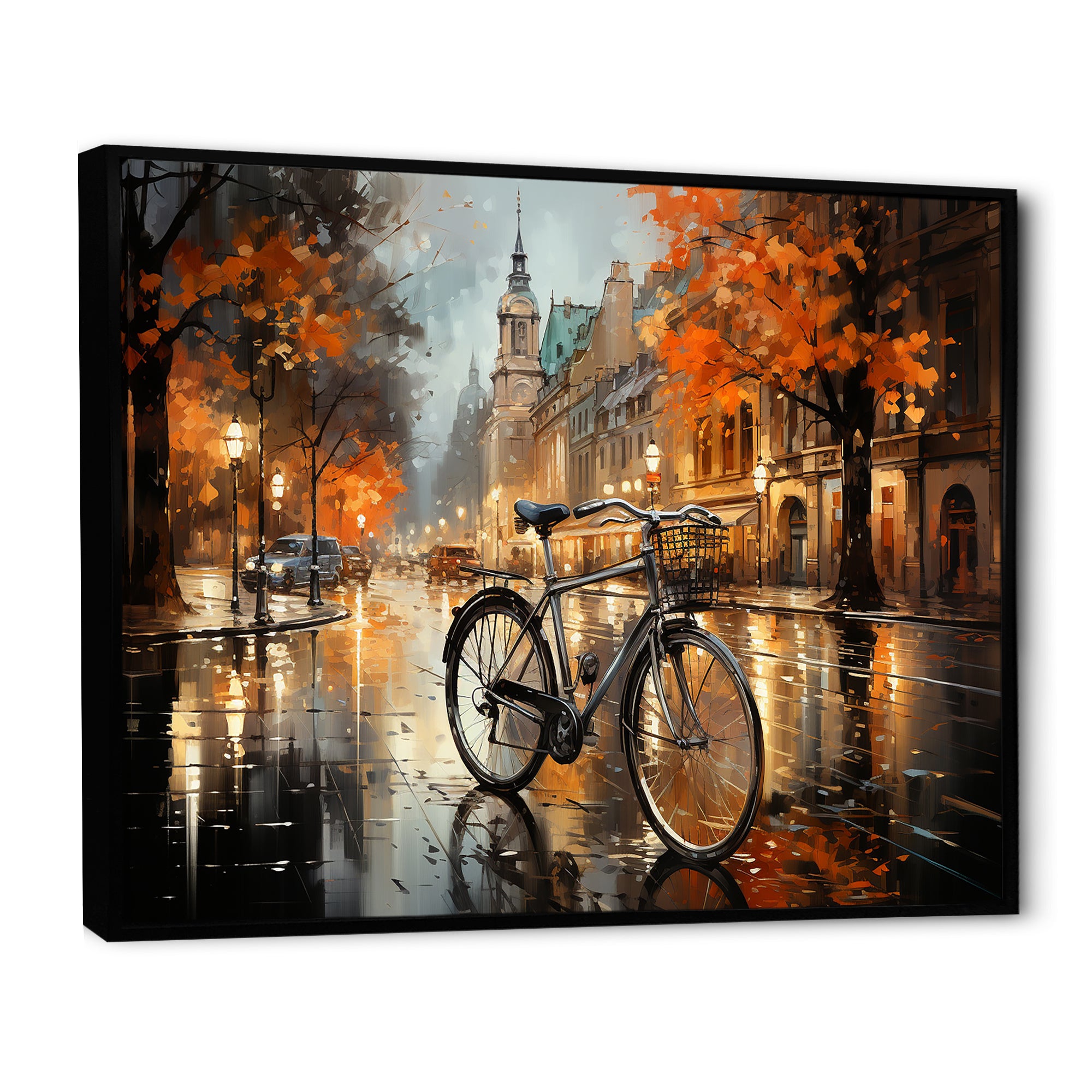 Bicycle Pearl Pursuit - Bicycle Canvas Wall Art
