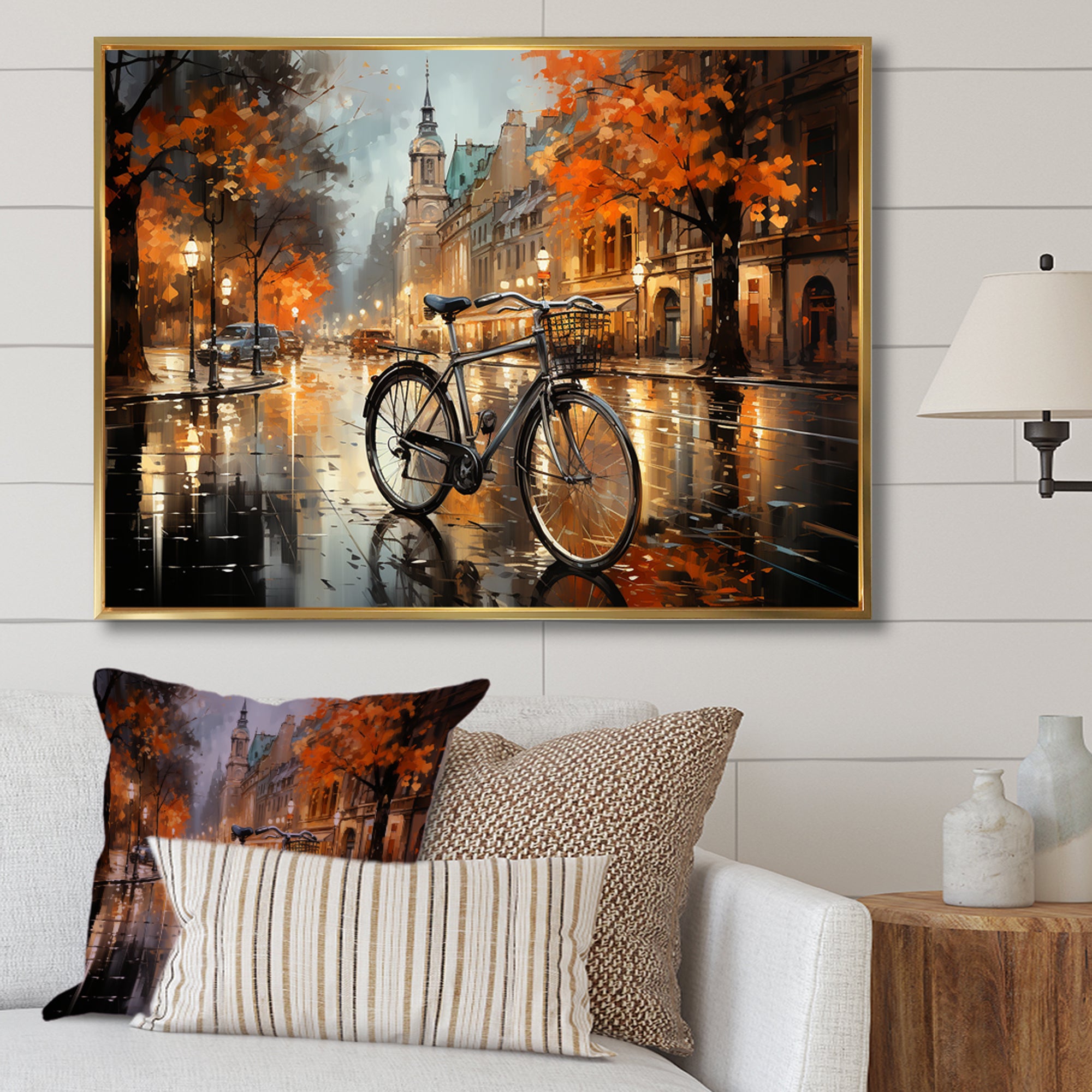 Bicycle Pearl Pursuit - Bicycle Canvas Wall Art