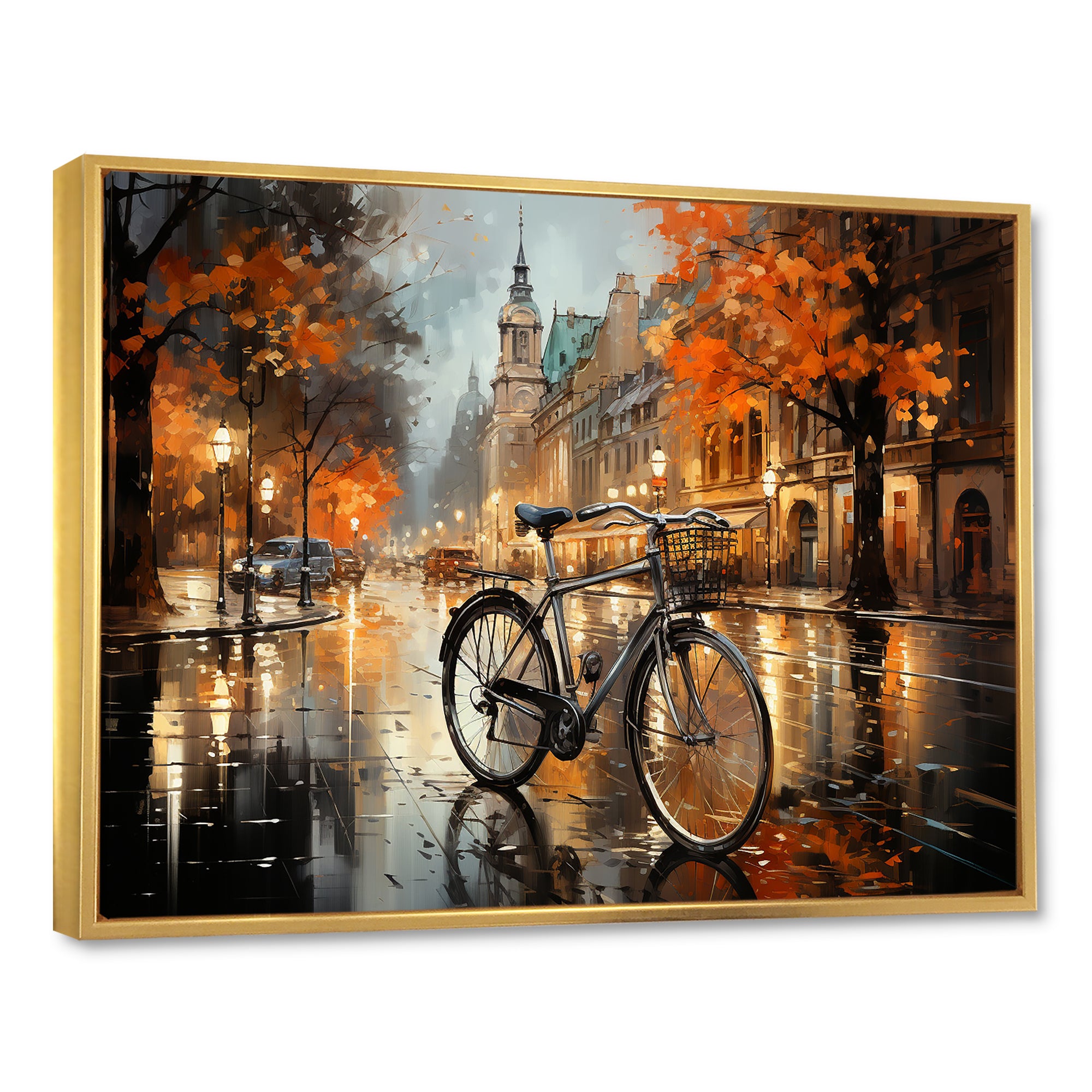Bicycle Pearl Pursuit - Bicycle Canvas Wall Art