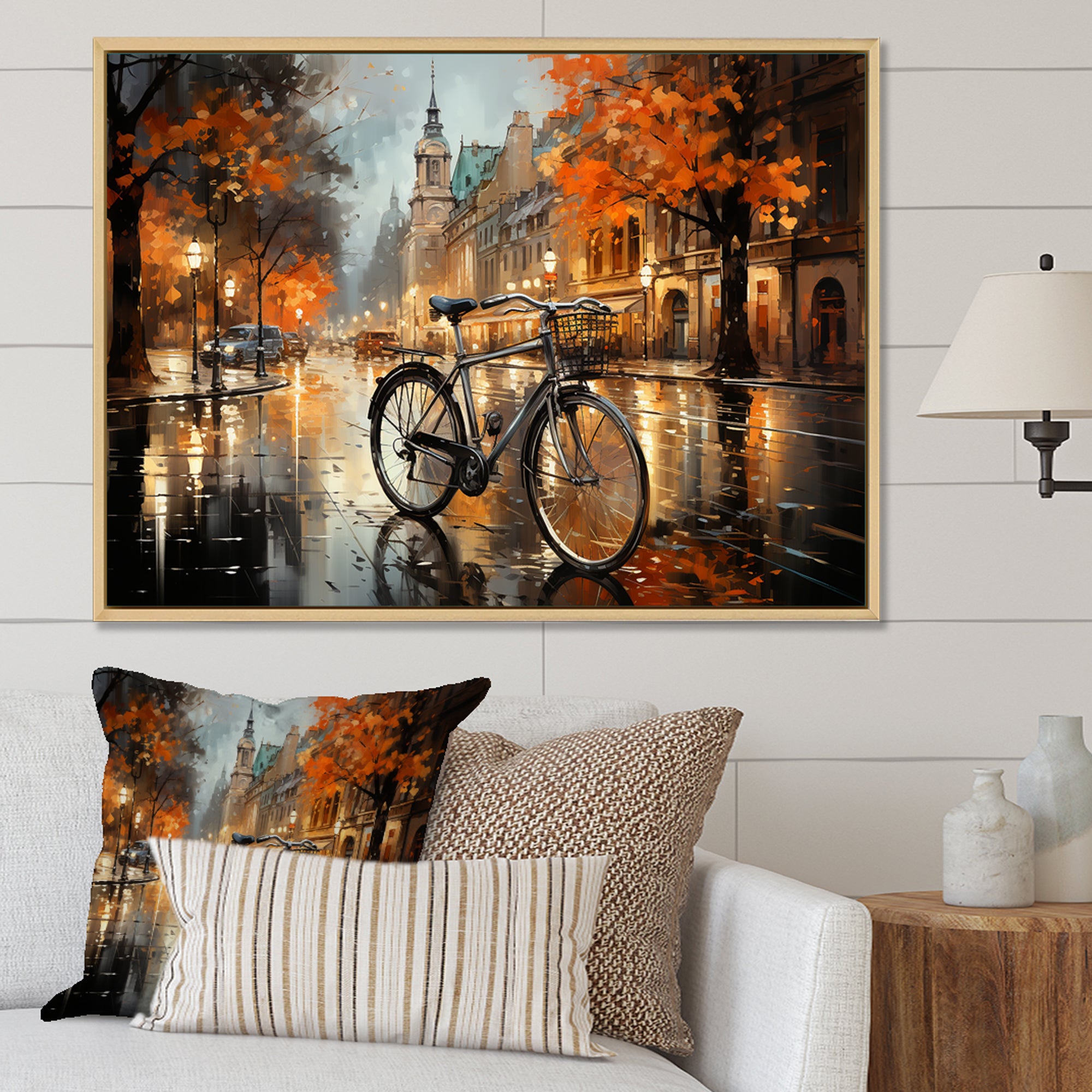Bicycle Pearl Pursuit - Bicycle Canvas Wall Art