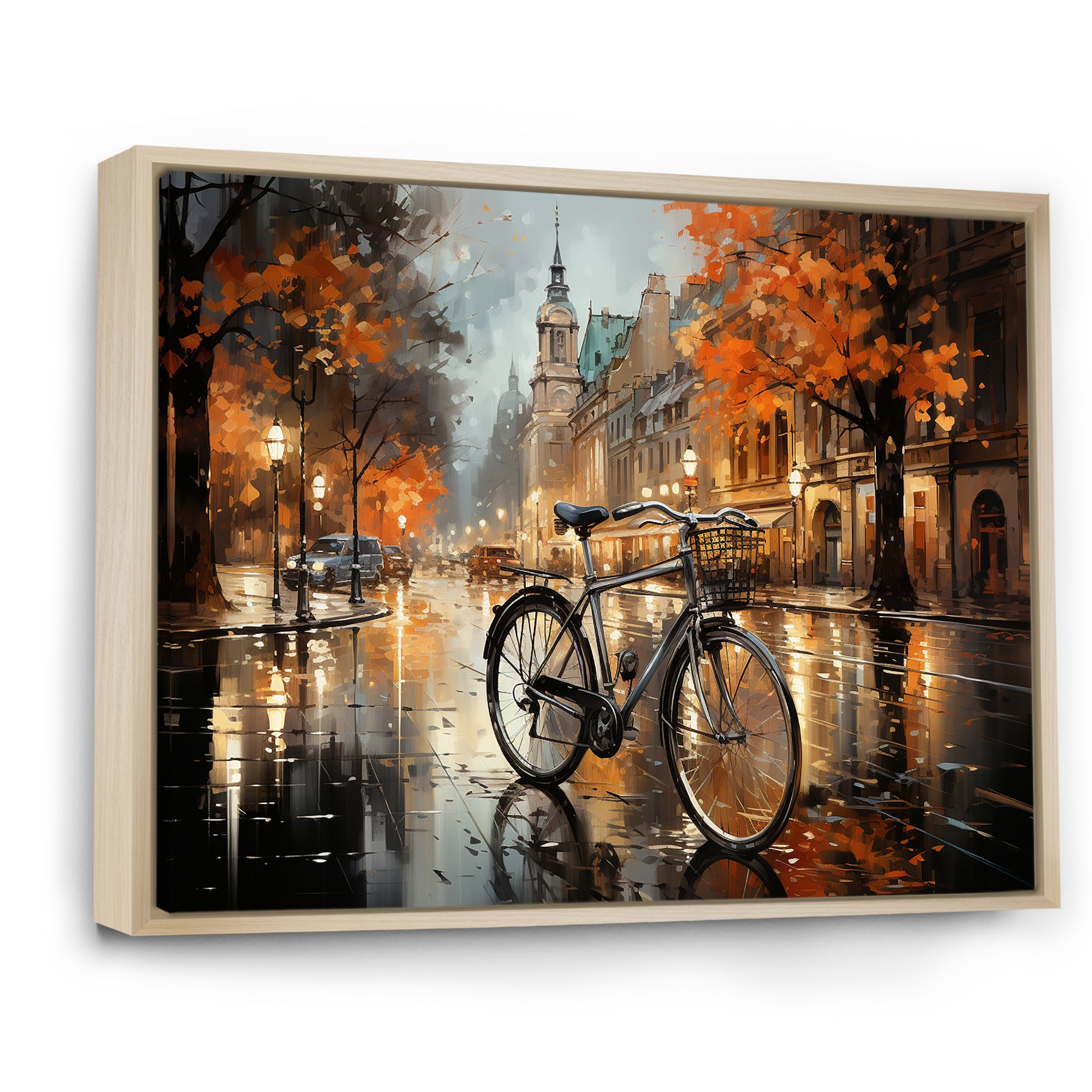 Bicycle Pearl Pursuit - Bicycle Canvas Wall Art