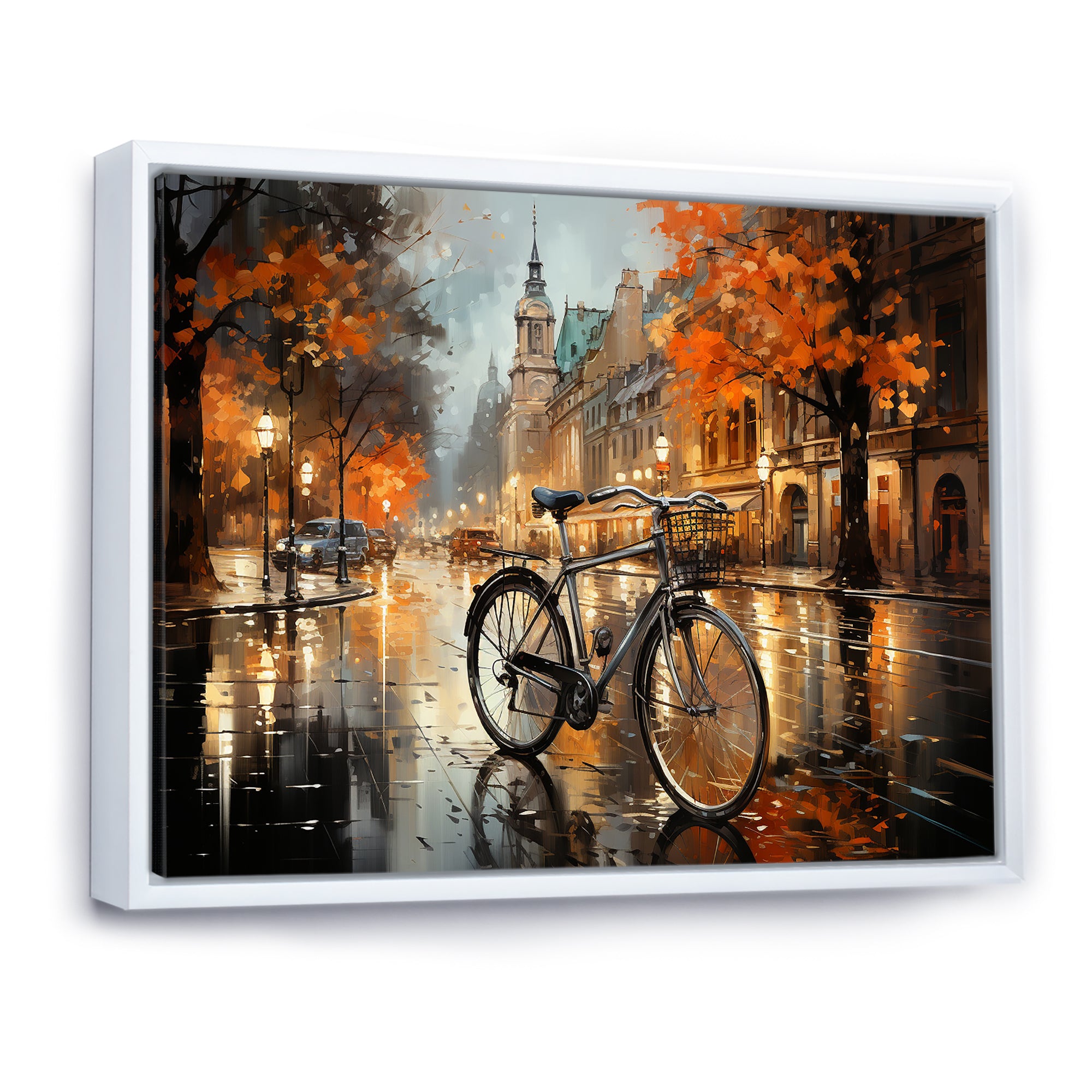 Bicycle Pearl Pursuit - Bicycle Canvas Wall Art