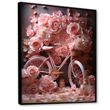 Bicycle Rose Reverie - Bicycle Canvas Wall Art