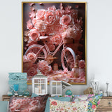 Bicycle Rose Reverie - Bicycle Canvas Wall Art