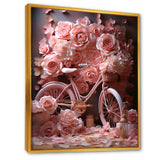 Bicycle Rose Reverie - Bicycle Canvas Wall Art