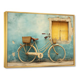 Teal Tour - Bicycle Canvas Wall Art