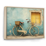 Teal Tour - Bicycle Canvas Wall Art
