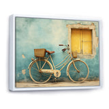 Teal Tour - Bicycle Canvas Wall Art