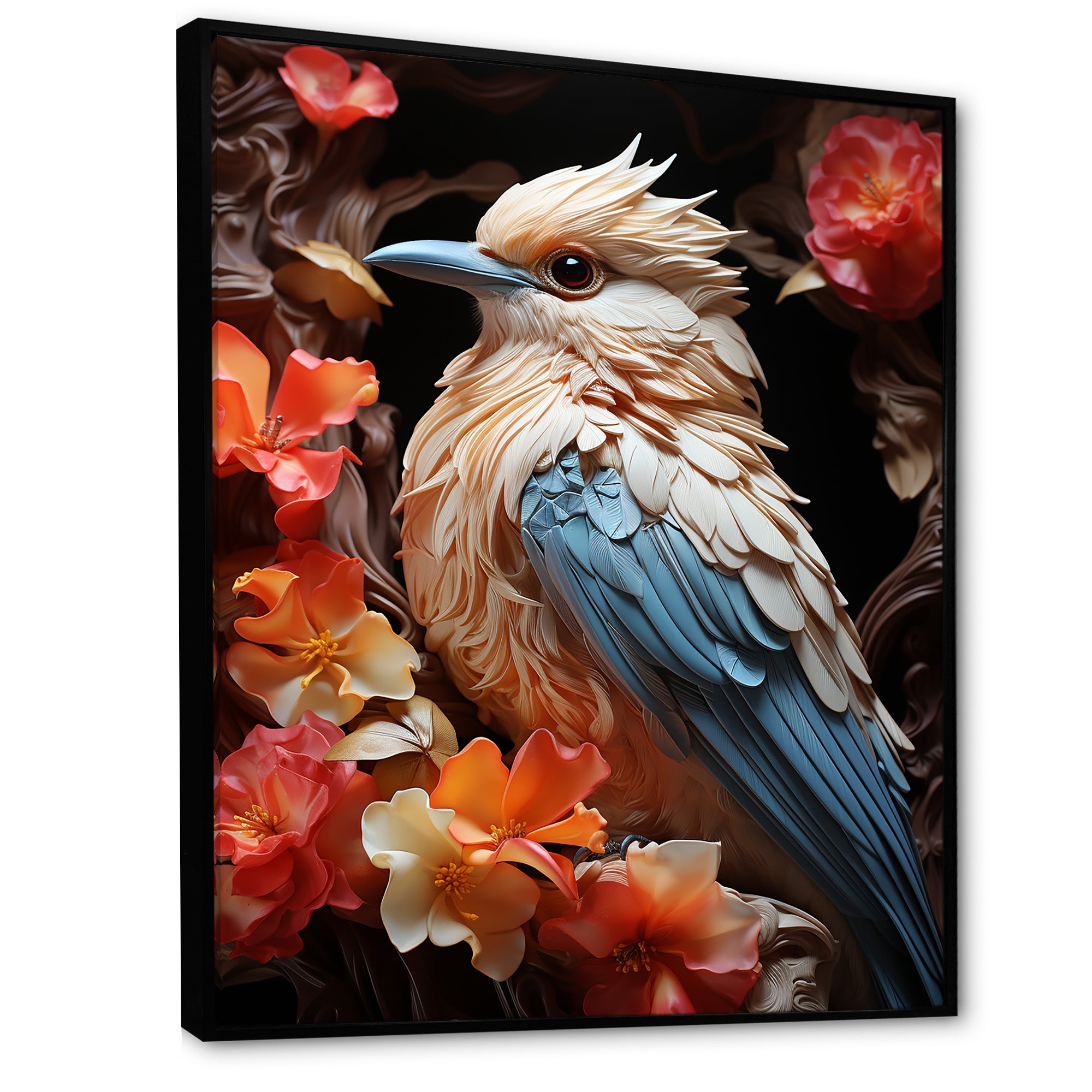 A Pastel Palette Evokes A Feathery Symphony - Bird Wall Art Prints