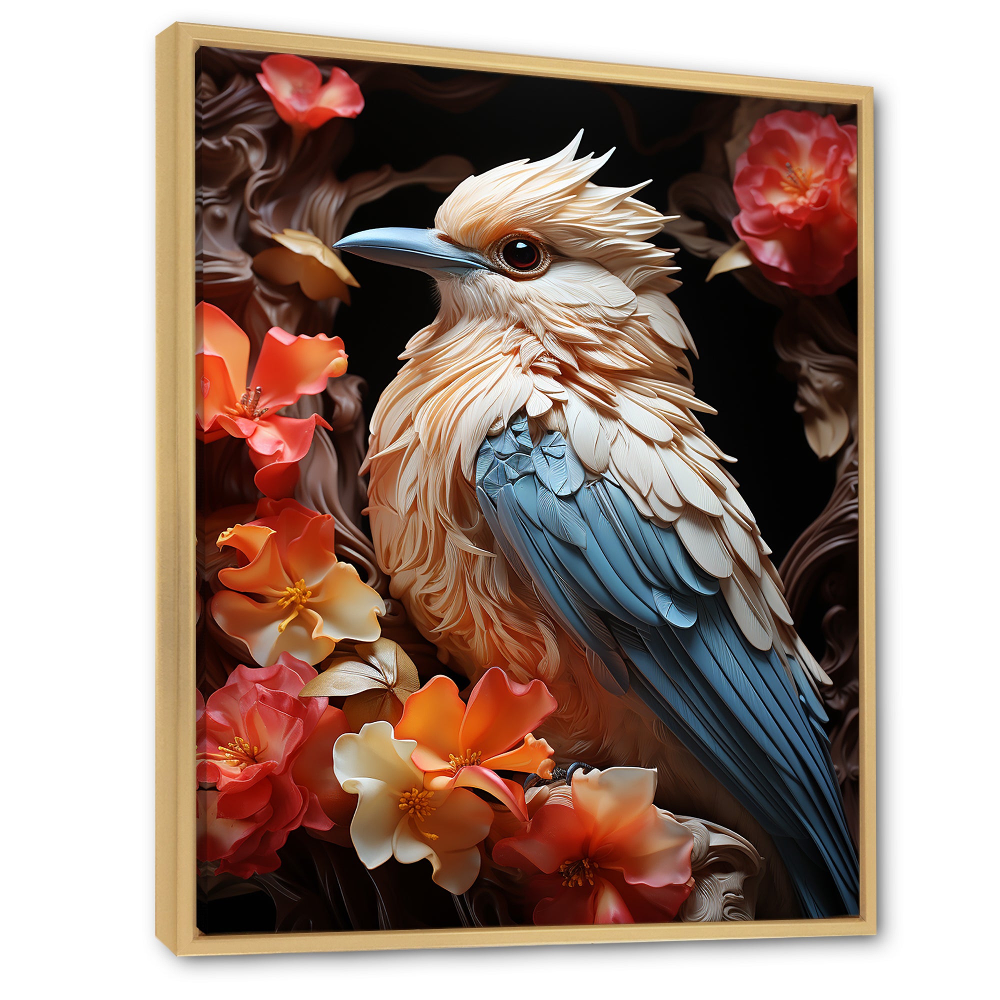 A Pastel Palette Evokes A Feathery Symphony - Bird Wall Art Prints
