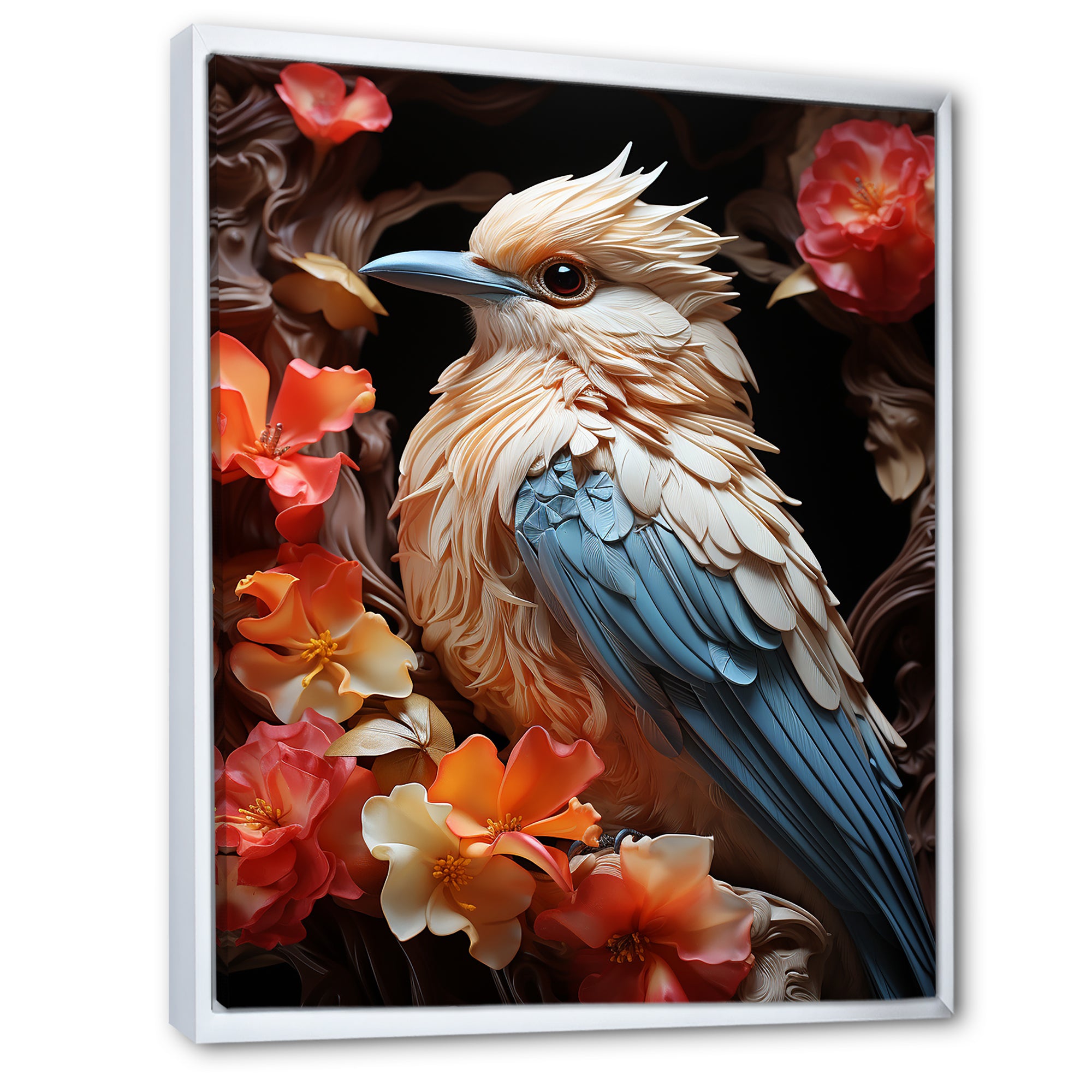 A Pastel Palette Evokes A Feathery Symphony - Bird Wall Art Prints