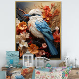 Bold Brushstrokes Convey The Freedom Of Birds - Bird Living Room Wall Art