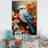 Bold Brushstrokes Convey The Freedom Of Birds - Bird Living Room Wall Art