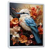 Bold Brushstrokes Convey The Freedom Of Birds - Bird Living Room Wall Art