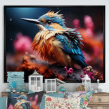 Cosmic Hues Infuse The Birds - Bird Wall Decor