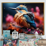 Cosmic Hues Infuse The Birds - Bird Wall Decor
