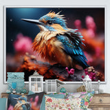 Cosmic Hues Infuse The Birds - Bird Wall Decor