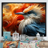 Ethereal Tones Form Abstract Wingspans - Bird Framed Canvas Art