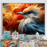 Ethereal Tones Form Abstract Wingspans - Bird Framed Canvas Art