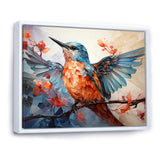 Geometric Birds In Cubist Skies - Bird Canvas Wall Art