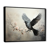 Minimalist Black Flight Of Bird - Bird Wall Art Prints