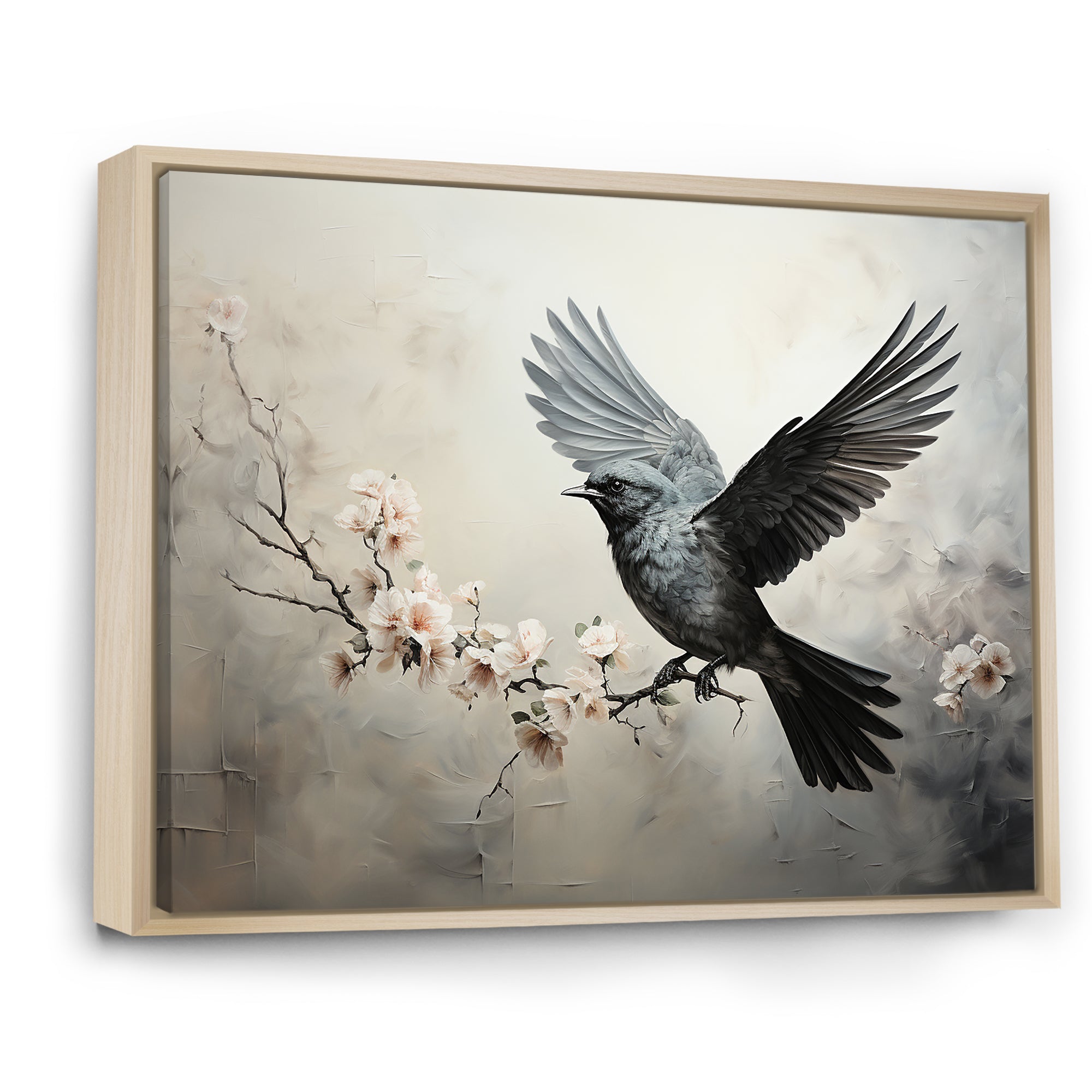 Minimalist Black Flight Of Bird - Bird Wall Art Prints