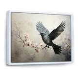 Minimalist Black Flight Of Bird - Bird Wall Art Prints