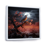 Textured Layers Create Mixed Media Skies - Bird Wall Decor