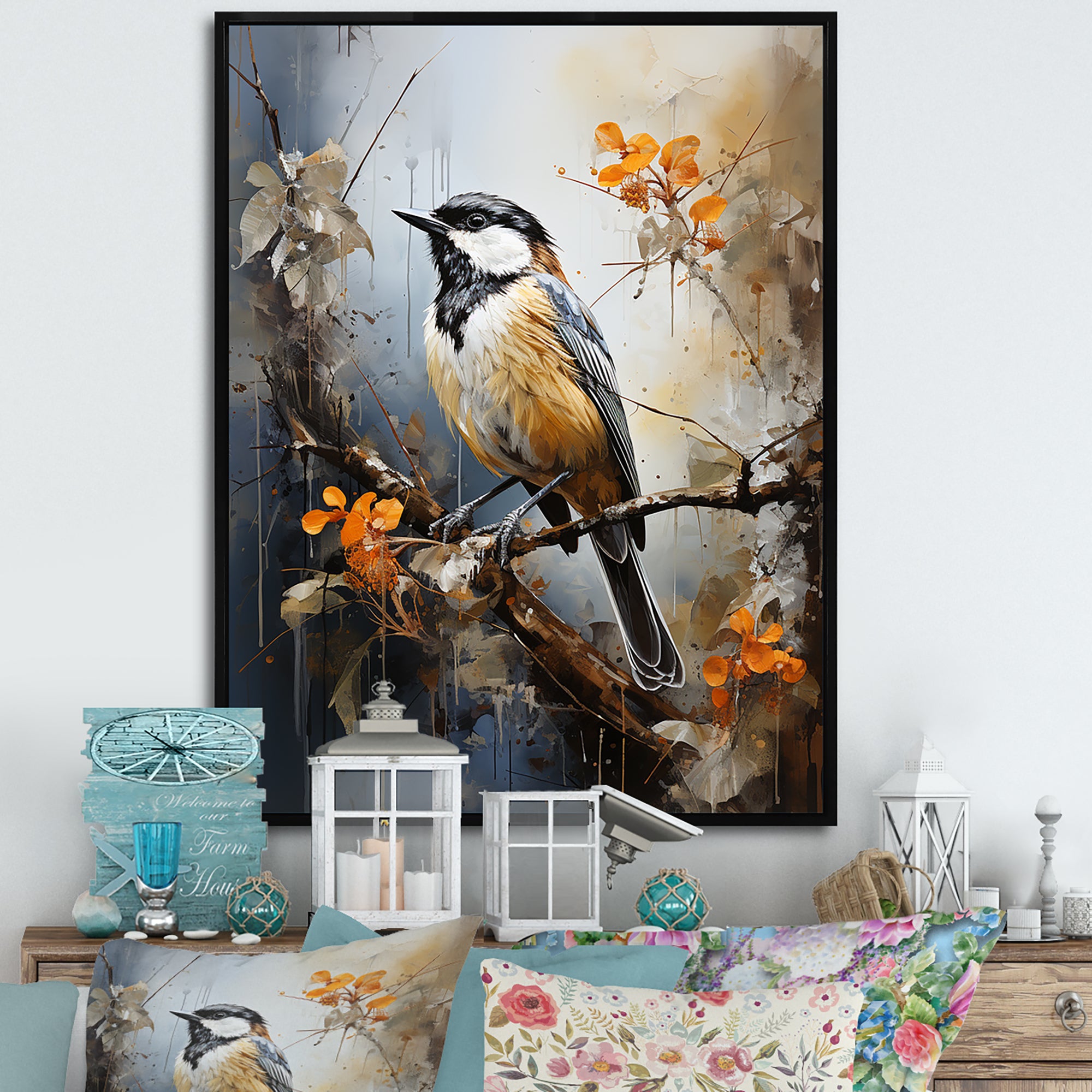 Transcendent Neutrals Portray Birds As Spiritual - Bird Wall Art Prints
