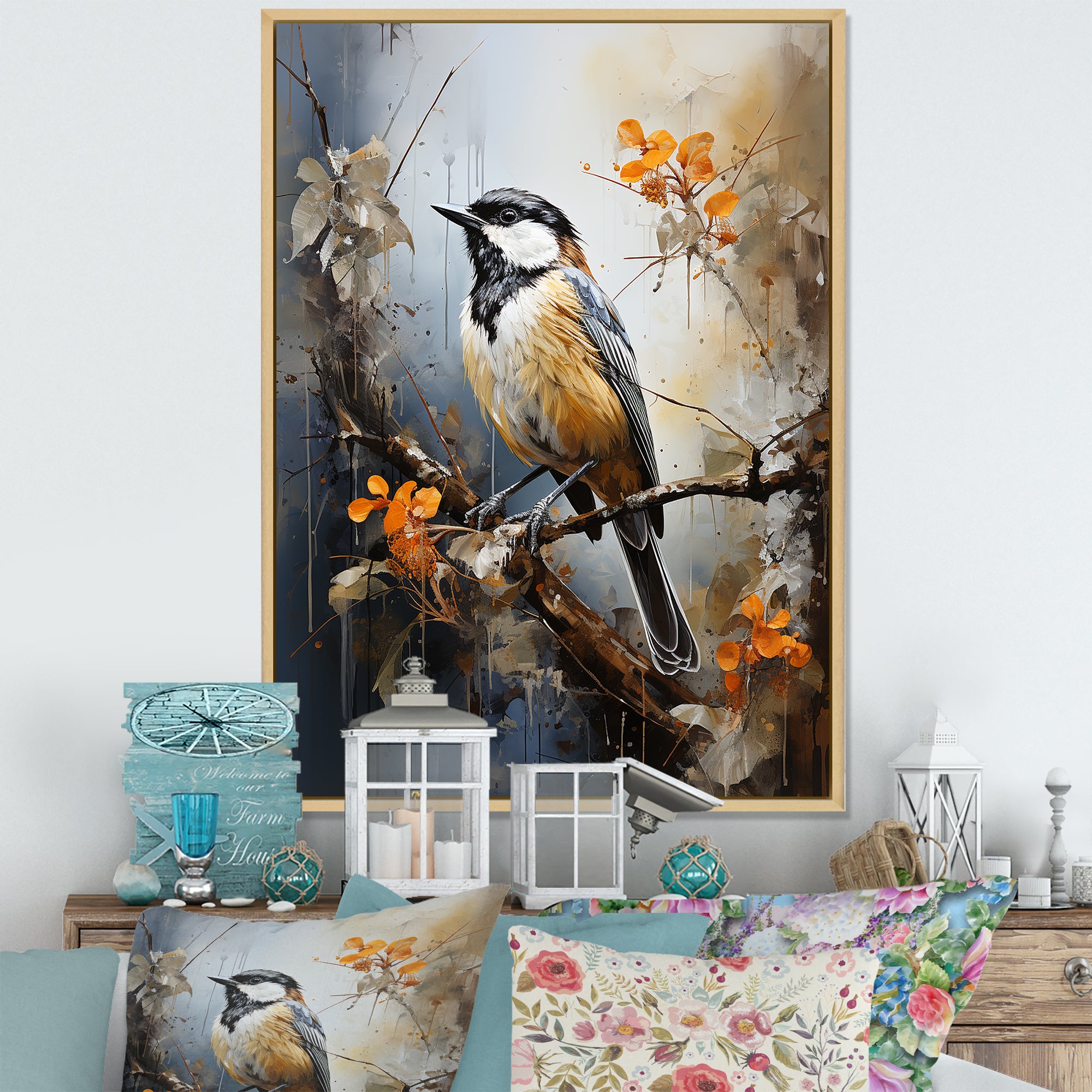 Transcendent Neutrals Portray Birds As Spiritual - Bird Wall Art Prints