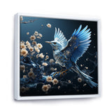 Watery Blues In Capture The Delicate Bird - Bird Home Decor Art