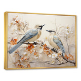 Minimalism Birds Paradise Floral Branch - Bird Floral Bedroom Wall Art