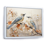 Minimalism Birds Paradise Floral Branch - Bird Floral Bedroom Wall Art