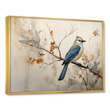 Minimalism Bird On Branch - Bird Floral Wall Decor
